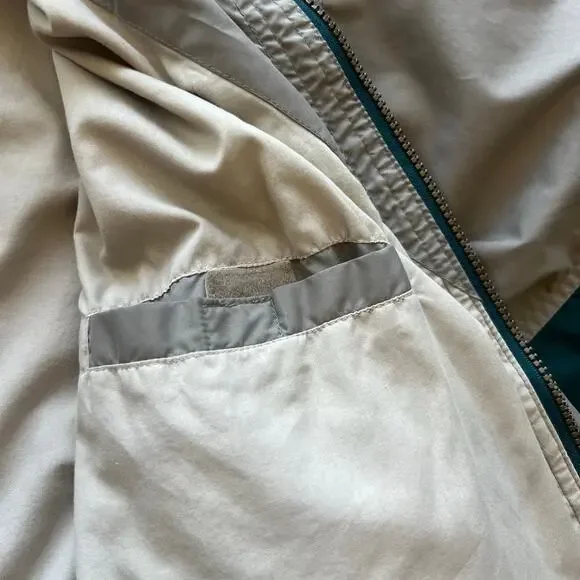 Field & Stream Vintage Two-Tone Colorblock Windbreaker Jacket - Picture 9 of 13